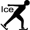 ice skating link. 