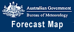 Bureau of Meteorology Forcast Map